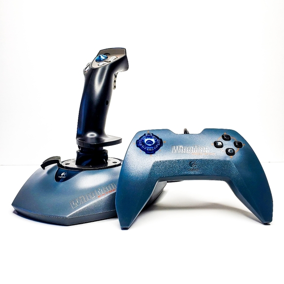 Logitech WingMan Extreme Digital 3D Joystick J-ZA10 Precision Gamepad PC Bundle - Picture 5 of 14